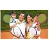 Malplay Vaikiška mini badmintono teniso raketė + kamuoliukų rinkinys