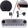 Malplay Vaikiškas pianinas su mikrofonu, 54 klavišai, sidabrinis