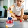 Malplay Žaislas kūdikiams Karuselė gulbė su kamuoliukais, šviesa ir garsu