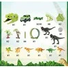 Malplay Žaislinė didelė automobilių trasa Dinozaurų parkas, 260 el.