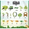 Malplay Žaislinė Mega automobilių trasa Dinozaurų parkas, 324 el.