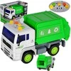 Malplay Žaislinis automatinis šiukšliavežis su atidaromu konteineriu, 1:20