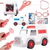 Malplay Žaislinis gydytojo rinkinys greitosios pagalbos automobilyje
