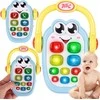 Malplay Žaislinis interaktyvus telefonas kūdikiams su rankena