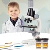 Malplay Žaislinis mikroskopas jaunajam mokslininkui su priedais, 3 didinimo lygiai