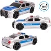 Malplay Žaislinis Policijos automobilis su šviesa, garsu ir atidaroma bagažine