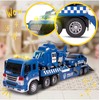 Malplay Žaislinis Policijos vilkiko rinkinys su sraigtasparniu, šviesa ir garsu, 1:16