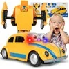 Malplay Žaislinis "Beetle" automobilis virstantis robotu