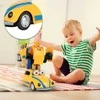 Malplay Žaislinis "Beetle" automobilis virstantis robotu