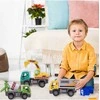 Malplay Žaislinis statybinių automobilių rinkinys