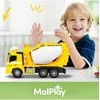 Malplay Žaislinis sunkvežimis Betono maišyklė su šviesa ir garsu, modelis 1:16