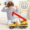 Malplay Žaislinis sunkvežimis kranas su inercine pavara, šviesomis ir garsu