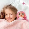 Malplay Žavinga lėlytė su ilgais rožiniais plaukais šukavimui Kiškutė, 30 cm