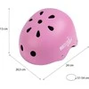 Malplay Vaikiškas dviratininko šalmas, reguliuojamas, 48–54 cm, rožinis
