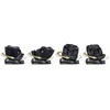 Nukido Aero Line autokėdutė juoda 0-36kg ISOFIX