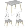 Staliukas su dviem kėdutėmis vaikams, Ricokids RC-847 Bunny