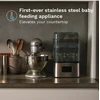 Baby Brezza ABY BREZZA itin greitas 10 MIN. sterilizatorius-džiovintuvas SUPERQUICK, nerūdijančio plieno