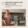 Baby Brezza ABY BREZZA itin greitas 10 MIN. sterilizatorius-džiovintuvas SUPERQUICK, nerūdijančio plieno