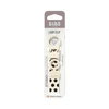 BIBS čiulptuko laikiklis Polka Dot - Ivory / Juodas