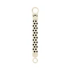 BIBS čiulptuko laikiklis Polka Dot - Ivory / Juodas
