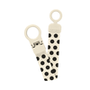 BIBS čiulptuko laikiklis Polka Dot - Ivory / Juodas