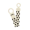 BIBS čiulptuko laikiklis Polka Dot - Ivory / Juodas