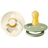 BIBS čiulptukų rinkinys 1 dydis (0 - 6 mėn.) Sage / Ivory