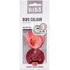 BIBS čiulptukų rinkinys 2 dydis (6 - 18 mėn.) Coral / Ruby