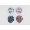 BIBS čiulptukų rinkinys 2 dydis (6 - 18 mėn.) Liberty Chamomile Lawn Violet Sky Mix