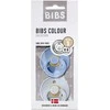 BIBS čiulptukų rinkinys 2 dydis (6 - 18 mėn.) Sky Mėlyna / Baby Mėlyna