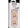 BIBS čiulptukų rinkinys Colour Try-it 3 vnt. Blush