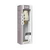 BIBS naujasis stiklinis buteliukas nuo dieglių 240 ml medium flow pilnas komplektas Ivory