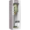 BIBS naujasis stiklinis buteliukas nuo dieglių 240 ml medium flow pilnas komplektas Sage