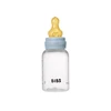 BIBS plastikinis buteliukas nuo dieglių 150 ml (Baby Mėlyna) pilnas komplektas