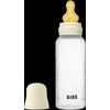 BIBS plastikinis buteliukas nuo dieglių 270 ml (Ivory) pilnas komplektas