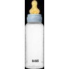 BIBS plastikinis buteliukas nuo dieglių 270 ml (Baby Mėlyna) pilnas komplektas