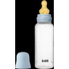 BIBS plastikinis buteliukas nuo dieglių 270 ml (Baby Mėlyna) pilnas komplektas