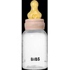 Nuk BIBS plastikinis buteliukas nuo dieglių 150 ml (Blush) pilnas komplektas