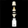 BIBS plastikinis buteliukas nuo dieglių 150 ml (Ivory) pilnas komplektas