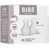 BIBS silikoniniai buteliuko žindukai, 2 vnt., Fast flow