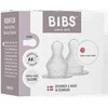 BIBS silikoniniai buteliuko žindukai, 2 vnt., Medium flow