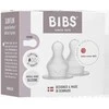 BIBS silikoniniai buteliuko žindukai, 2 vnt., Slow flow