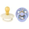 BIBS x Liberty Colour Round čiulptukų rinkinys 1 dydis (0 - 6 mėn.) Chloe Meadow Ivory Mix