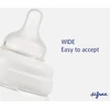 Difrax S-bottle Wide antikolikinis buteliukas su silikoniniu žinduku, 310 ml