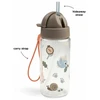 Done by Deer gertuvė su šiaudeliu Tiny Trails Sand, 350 ml