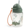 Done by Deer gertuvė su šiaudeliu Tiny Trails Žalias, 280 ml