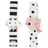 Done by Deer riešo barškučiai Happy Clouds Rožinė, 2 vnt.