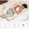 Doomoo Maxxy maitinimo ir nėštumo pagalvė Flowers Sand