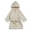 Elodie Details chalatas su gobtuvu Pinstripe