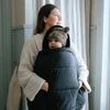 Elodie Details Cozy Cover 2in1 šiltas uždangalas nešioklei ir vežimėliui Juodas
